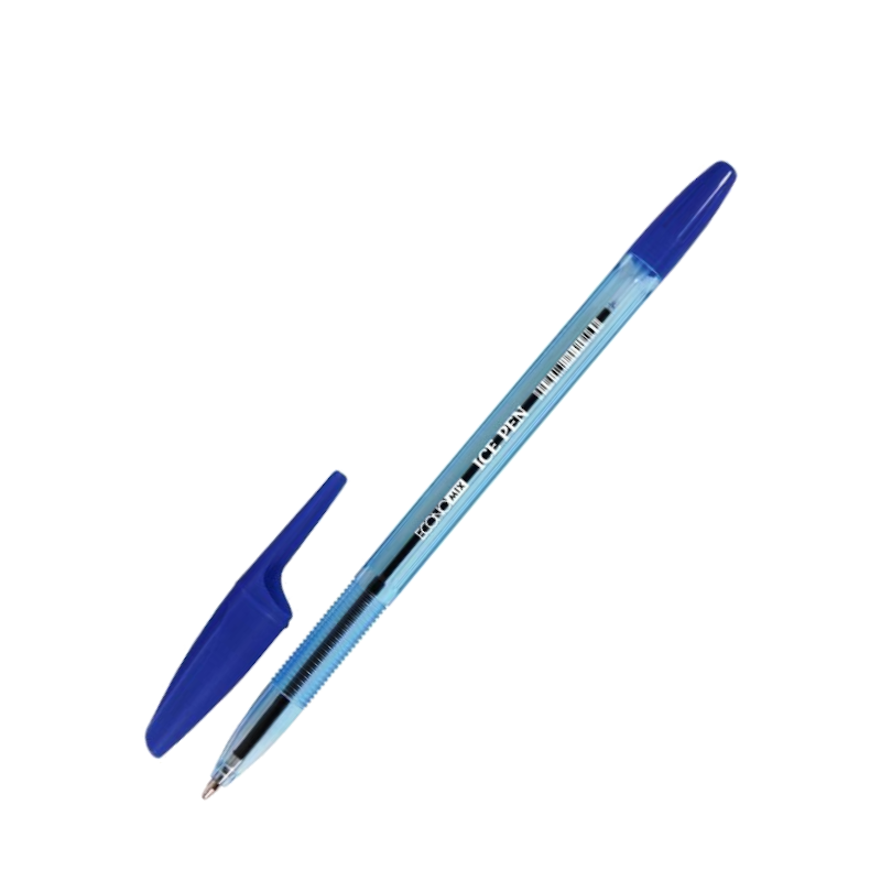 Ручка кулькова ECONOMIX (E10186-02) ICE PEN, чорнила сині